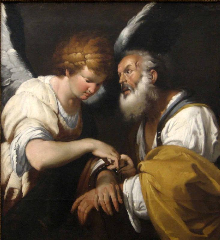 Bernardo Strozzi The Release of St Peter oil painting picture